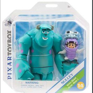 Disney / Pixar Monsters Inc Toybox Sulley with Boo! Exclusive Action Figure 2-Pa